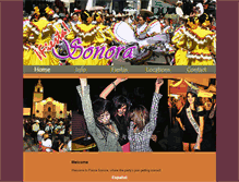 Tablet Screenshot of fiestasonora.com